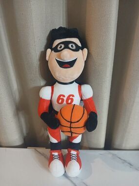 Big XII Basketball Tournament Phillips 66 Stuffed Plush Man Cape Ball